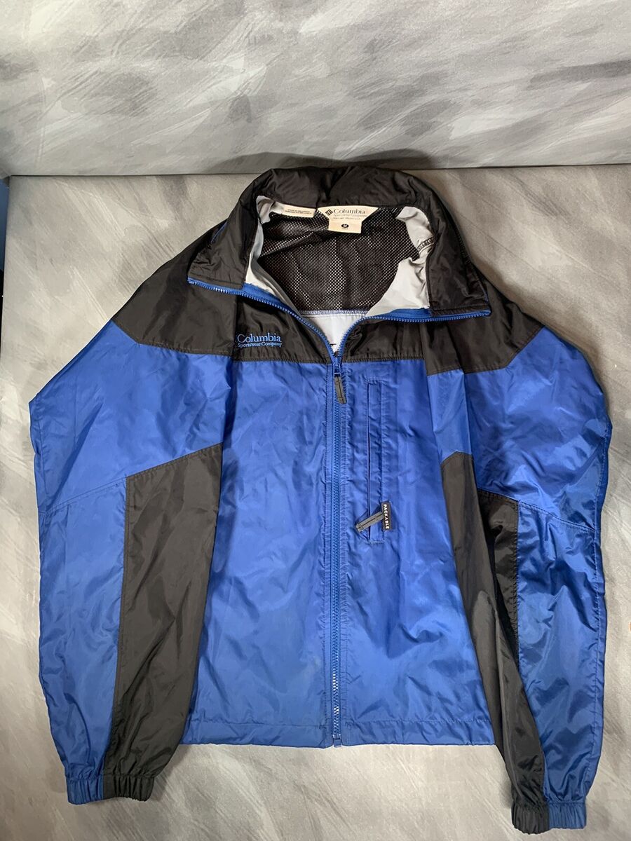 Vintage Columbia Sportswear Packable Jacket Sz M Windbreaker Vintage Columbia Sportswear Packable Jacket Sz M Windbreaker