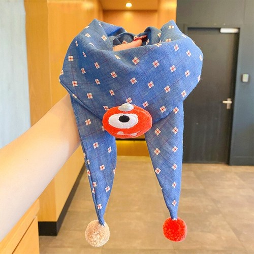 for Triangle Scarf Kids Collar Scarf Cartoon Neck Warmer Neck Guard Kids 2-10Y - Picture 7 of 16