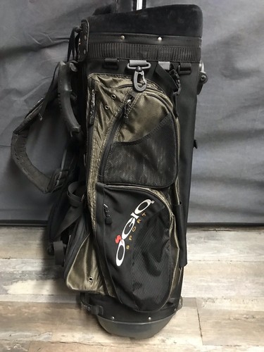 OGIO Spyke Sport Golf Bag 5 Way Divider Green & Black W/ Straps Lightweight - Picture 2 of 16