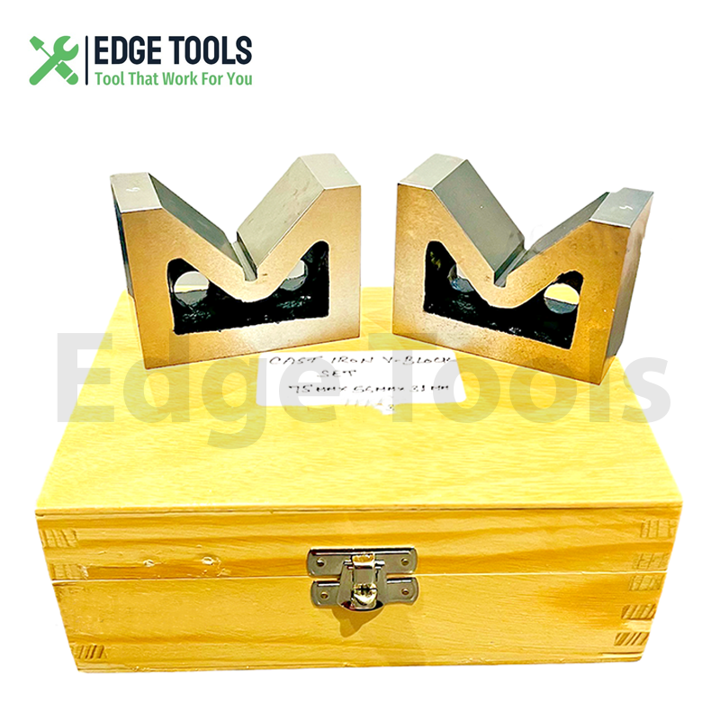 Cast Iron V Block Set Of 2 Pcs 4