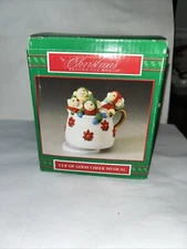 Vintage 1992 House of Lloyd Christmas Around The World Cup of Good Cheer Musical