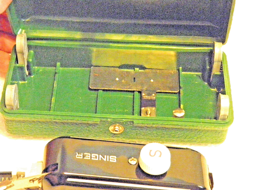 Accesorios de ojales y plantillas para máquina de coser Singer vintage #160506 - Imagen 3 de 9