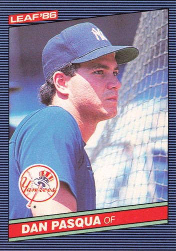 1986 Dan Pasqua #195