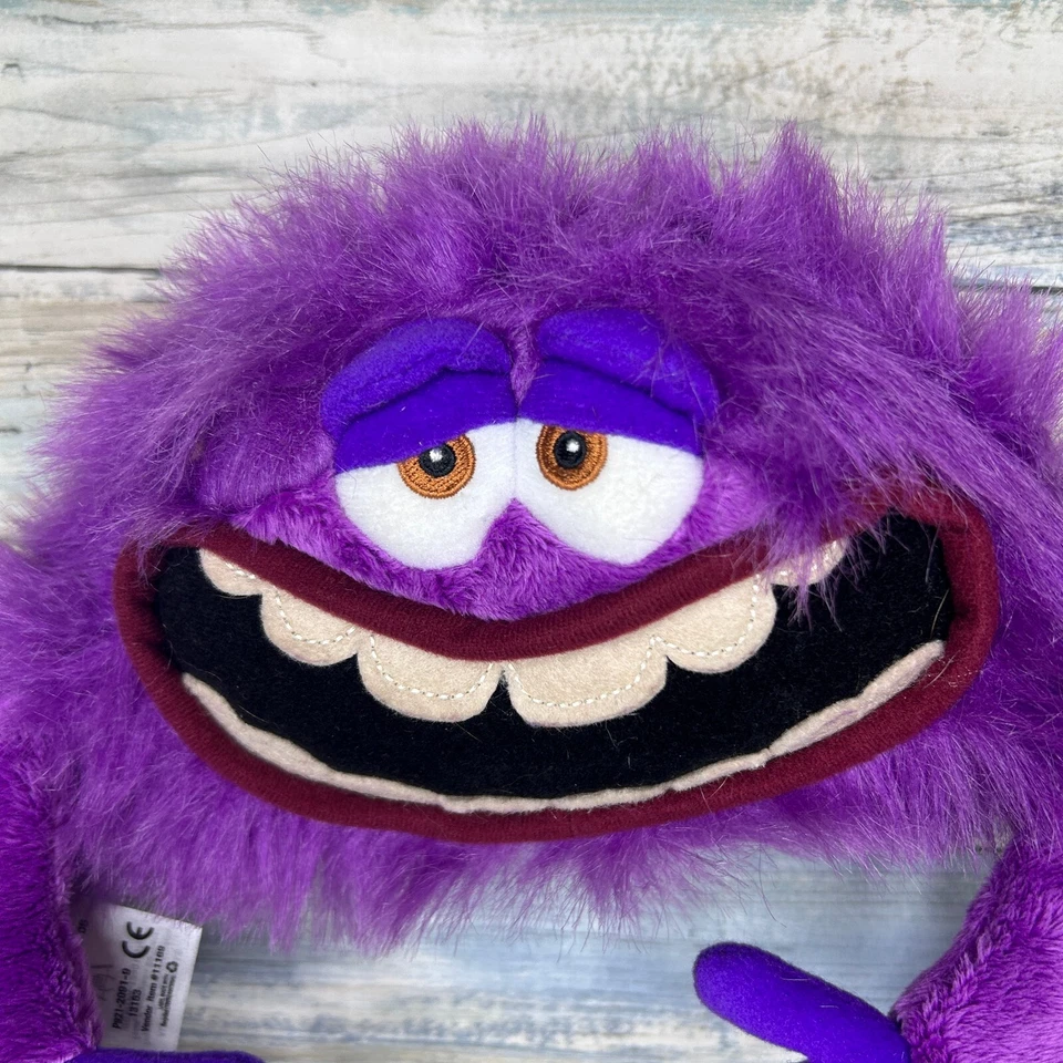 Disney Pixar Peluche Monstruos Universidad Inc ~ Arte Piernas Púrpura Foto 2 de 4