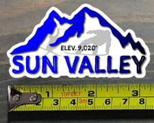 Sun Valley Sticker Decal 3.25" Idaho Ski Mountain Bogus Basin Big Sky