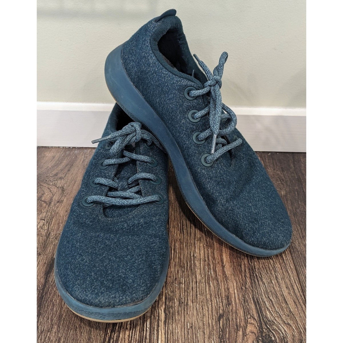 Allbirds WRM Wool Runner Mizzle Lace-Up Shoes Turquoise Men\'s Sz 11 Allbirds Men main image 4