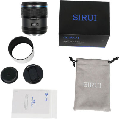 SIRUI Sniper 75mm F1.2 APS-C Auto focus Lens for Nikon Z