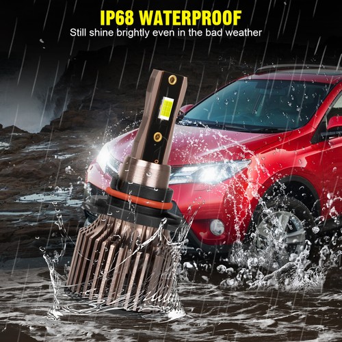 For Jeep Grand Cherokee 2014-2018 Combo 6x 6000K LED Headlights + Fog Bulbs Q7 - Picture 7 of 23