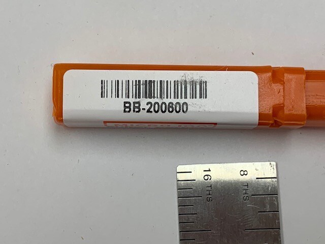 Micro 100 # BB-200600  .200" x .600" Max Bore Solid Carbide Boring Tool - USA