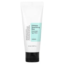 COSRX Ultimate Nourishing Rice Overnight Spa Mask - Brightens with Niacinamide