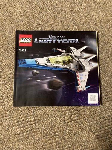 LEGO Lightyear: XL-15 Spaceship (76832) Instruction Manual Only