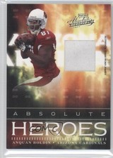 2007 Playoff Absolute Memorabilia Heroes Materials /200 Anquan Boldin #AH-7 1s7