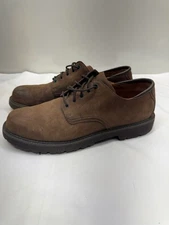 Rockport 11.5 M Waterproof Men's Brown Suede Shoes, M4119, Scratches