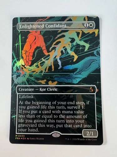 Enlightened Confidant (Borderless) (0439) Reality Fracture Foil - product listing photo