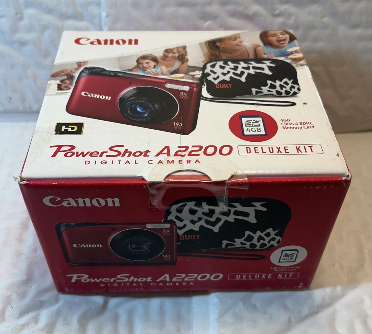 Canon PowerShot A2200 Digital Cameras with Histogram Display for