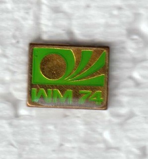 1974 FIFA World Cup Germany Pin