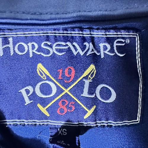 Horseware Polo Jacket Womens Size XS Full Zip Blue Equestrian Riding - Picture 8 of 14