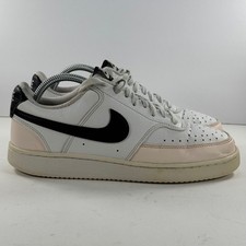 Nike Court Vision Low White Pink Black Womens Sneakers FD0285-100 US 9