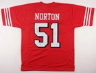 Ken Norton Jr Signed San Francisco 49ers Jersey (Beckett) 3×Super Bowl Champion — photo 1