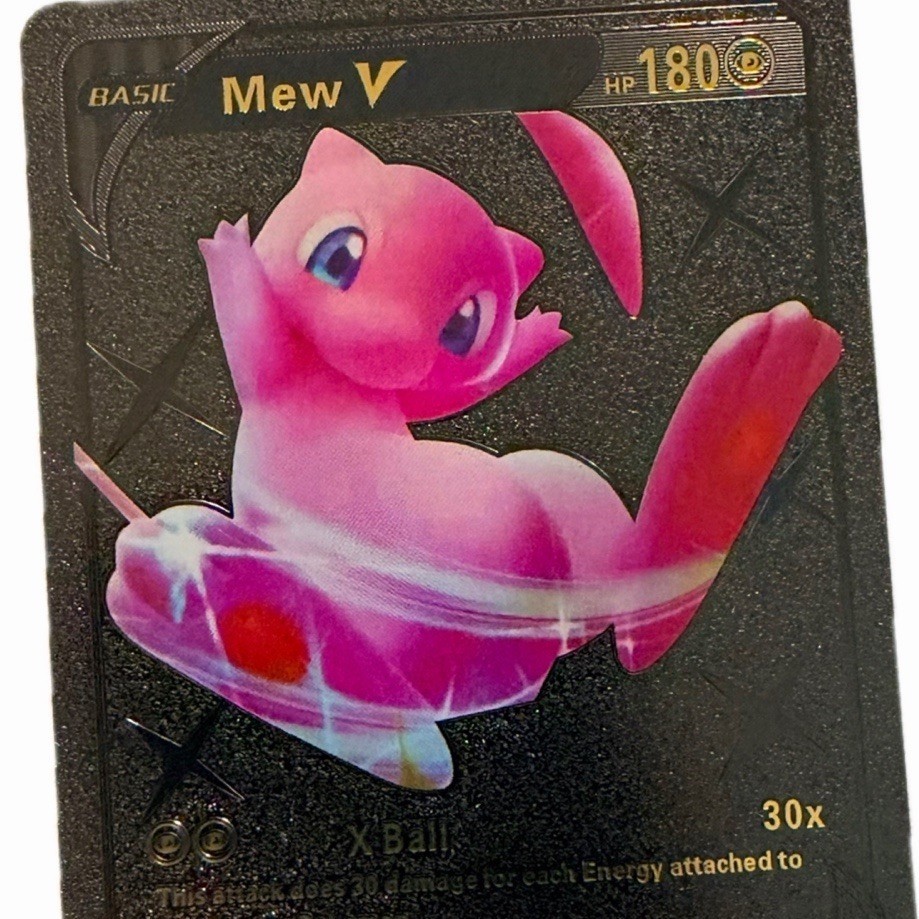 The Pokémon Company Pokémon TCG Mew V Darkness Ablaze Ultra Rare Holo Fan Art