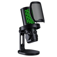 RGB USB Condenser Microphone for Gaming Streaming Podcast - Cardioid with Tou...