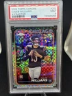 2024 Topps Chrome #202 Caleb Williams X-Fractor PSA 9 Chicago Bears