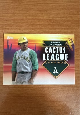 2019 Topps - Cactus League Legends Reggie Jackson #CLL-9