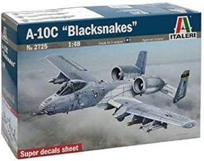 Italeri 2725S¬ A-10C Blacksnakes Model Aircraft 1: 48