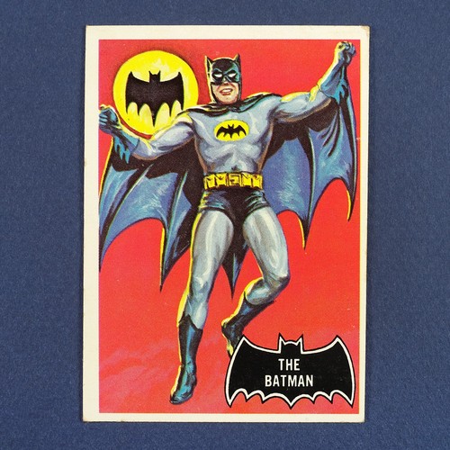 1966 Topps Batman Black Bat #1 The Batman — TAG (grade unconfirmed)