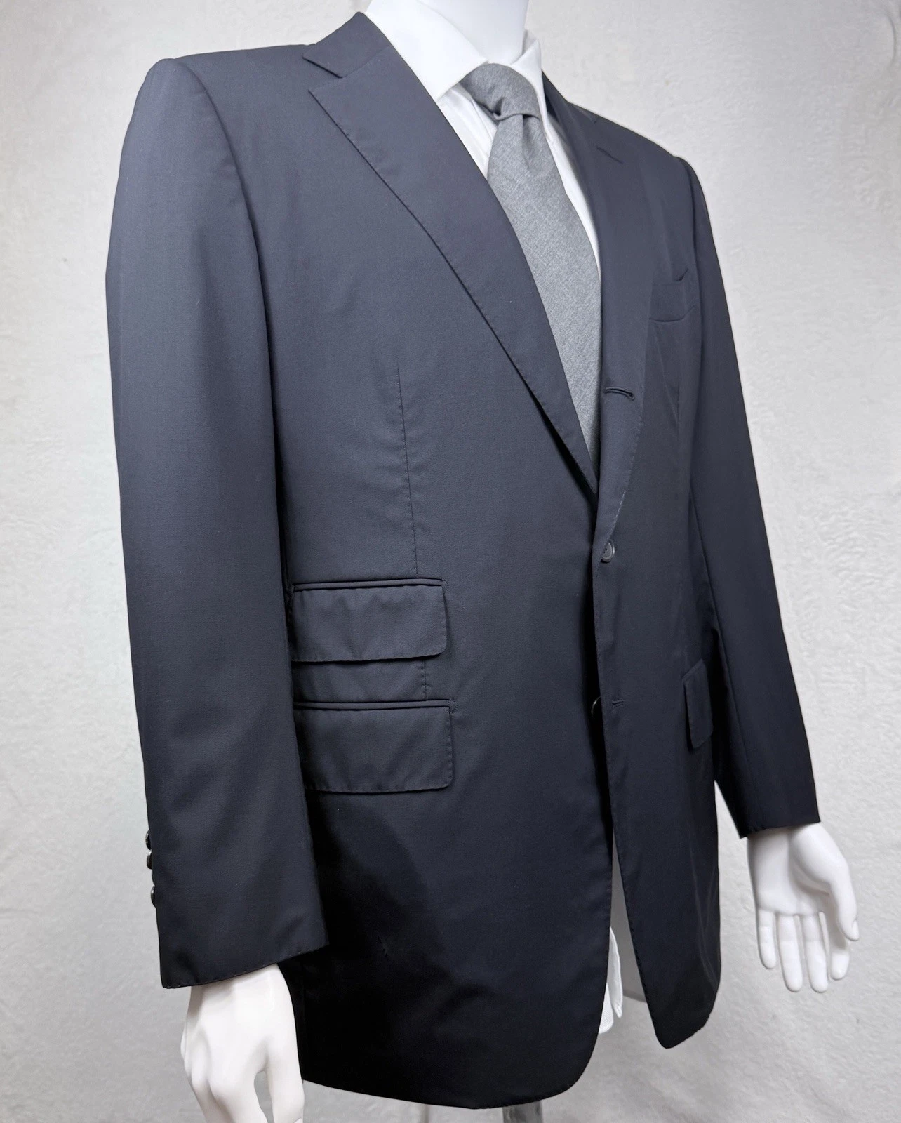 Tom Ford — Tom Ford Italy Mens Navy 100% Wool Sport Coat Sz 54IT 42US EUC