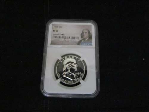 1959 Franklin Half Dollar 50C NGC PF66