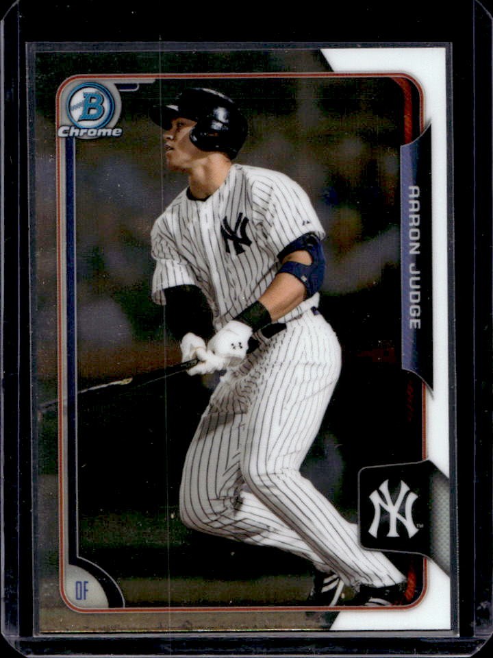 2015 Bowman Draft Aaron Judge Chrome Prospect #150 Yankees