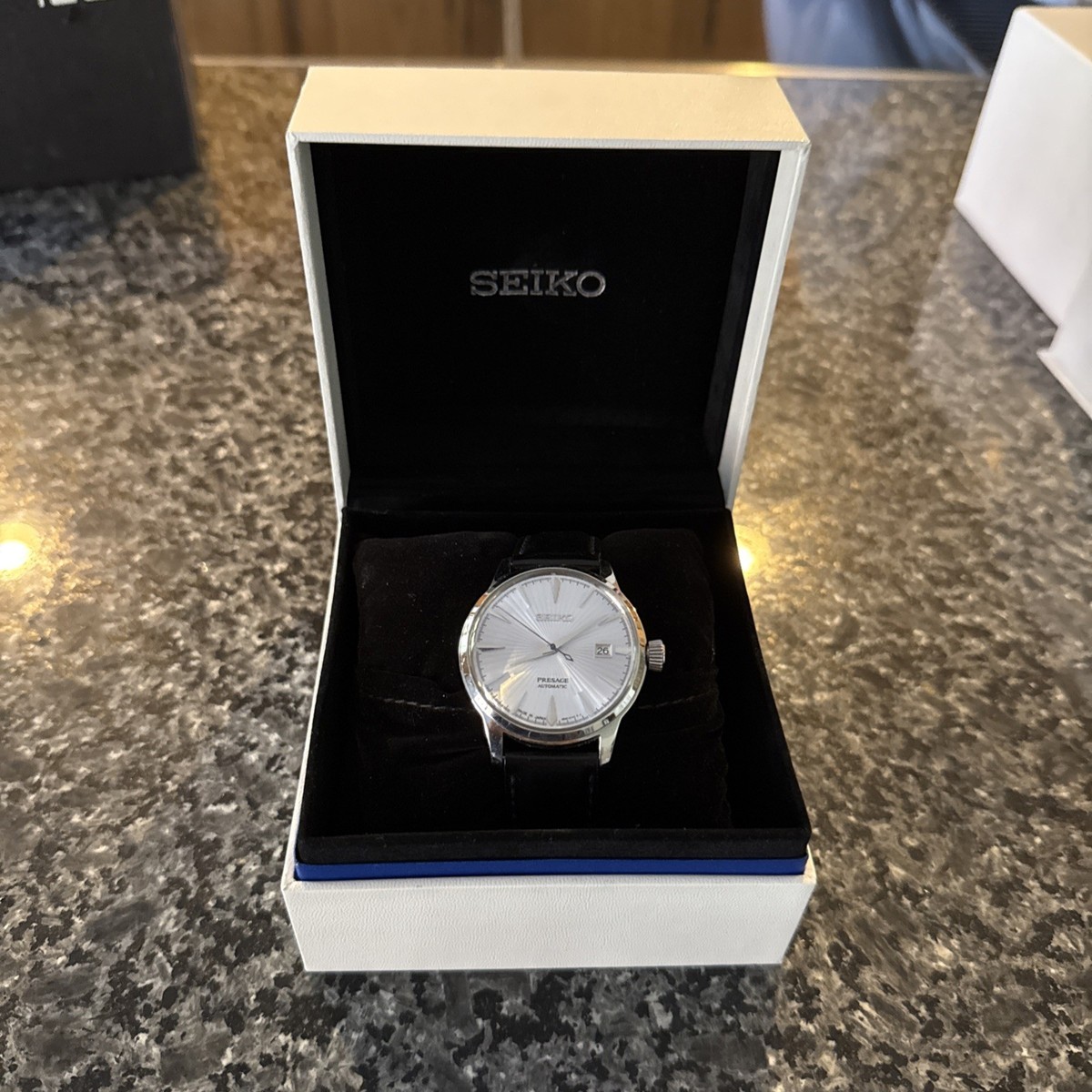 Seiko Presage White Men's Watch SRPB43