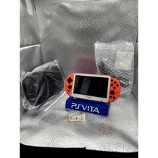 weird looking ps vita 2000 w/accessories new screen, no yellowing!