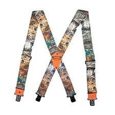 Suspenders for Men Work Suspender for Jeans Partial Elastic Camouflage