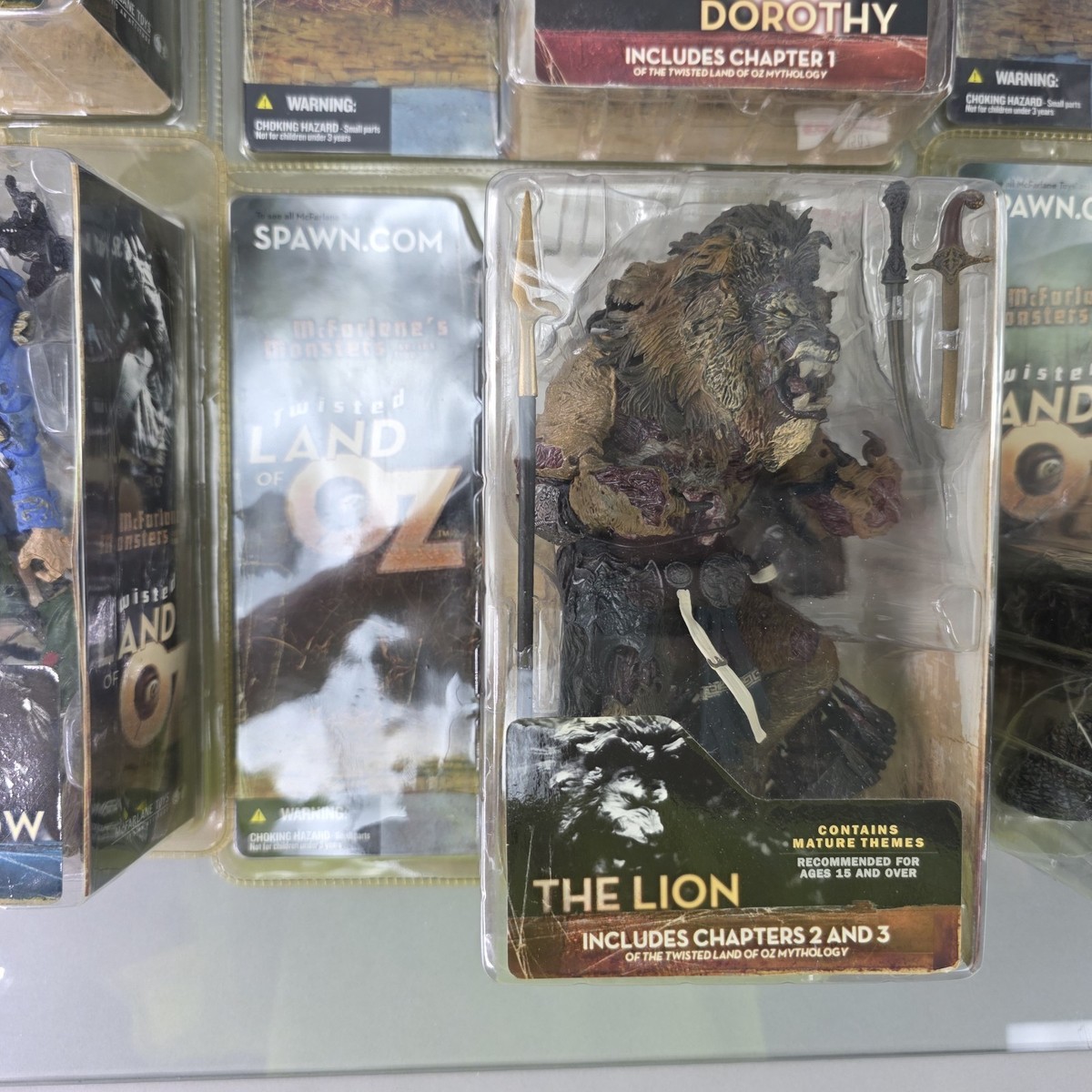 Twisted Land Of Oz FULL SET OF 7 Figures McFarlane Monsters Series