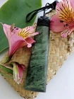 New Zealand Jade Greenstone Toki Matt XL Large pendant 110mm L x 30mm Unisex