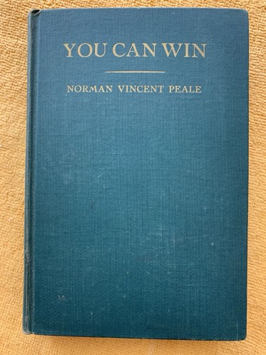 Book You Can Win - 1938 Norman Vincent Peale HANDSIGNIERT 1.AUFLAGE Hardcover 20 $