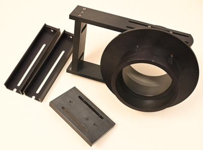 Integrating Sphere Optical Glass Port for Optical Bench ~4.5'' Window Vacuum Seal