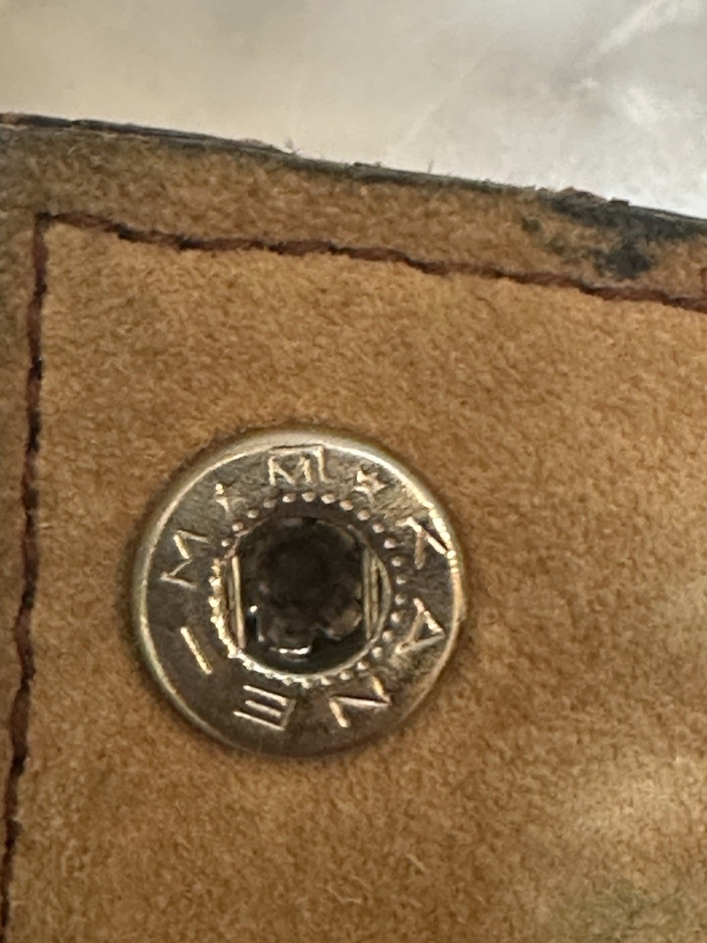 Vintage 1950s European Python Snakeskin Wallet Cl… - image 8