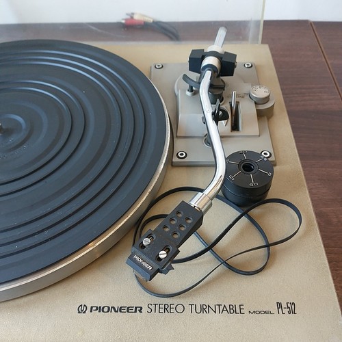 Pioneer PL-512 Belt Drive Stereo Turntable Record Player - Picture 5 of 14