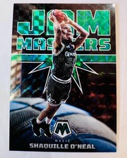 Shaquille O'Neal  2021-22 Panini Mosaic Jam Masters Green Mosaic Prizm
