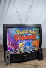 Vtg Magnavox 1996 19 Retro Gaming CRT TV W/2remotes Fully Tested Works
