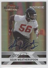 2010 Panini Threads Rookie Silver Signatures 426/499 Sean Weatherspoon Auto 2u3