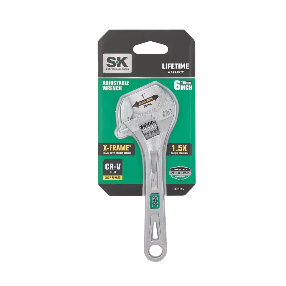SK01215 6 In. Adjustable Wrench (1 Piece) - Image 4 of 4