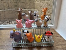 Fisher Price Little People Animal Lot 14 Farm Zoo Pets Sheep Giraffe Elephant