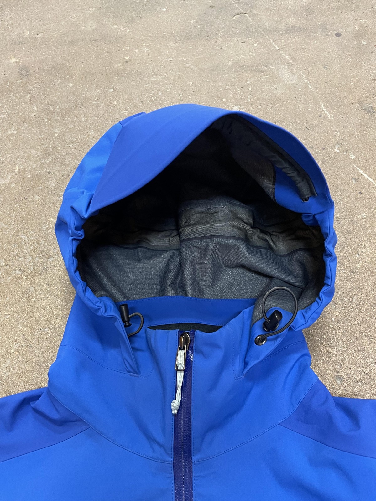 Arc'teryx Jacket Womens Medium Blue Gore Tex Hooded Waterproof Rain Shell Ski thumbnail 6