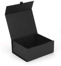Magnetic Gift Box Luxury Folding Gift Box With Ribbon Tab For Birthday Wedding