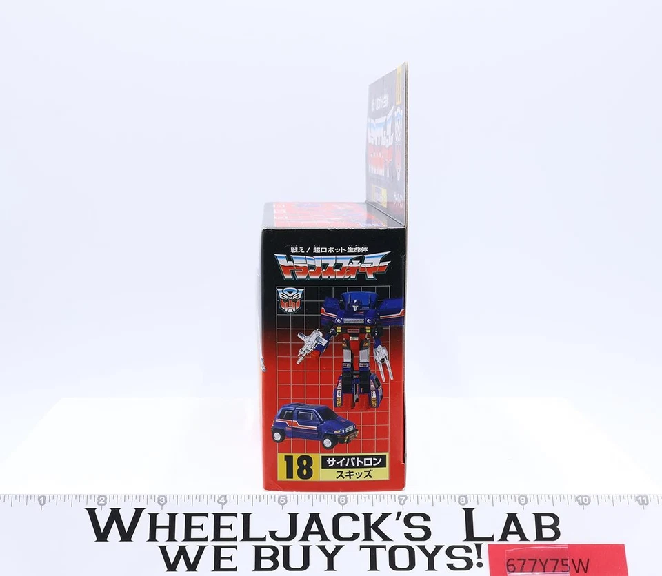 #18 Skid Transformers Encore 2008 Takara Action Figures NEW SEALED - Image 4 of 4