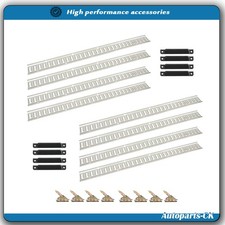 New 24pcs 5ft E Track Kit For Enclosed Cargo Trailers Secure Tie-down Rails
